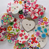 Sweetheart 2-hole Buttons with Various Painting Pattern NNA1135-1