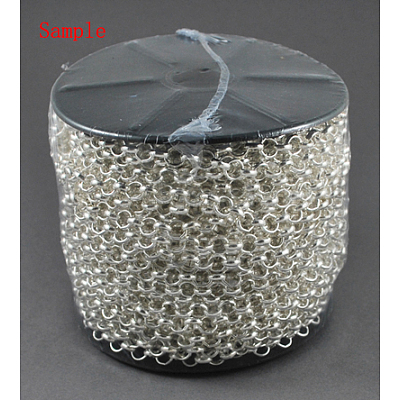 Iron Handmade Chains Figaro Chains Mother-Son Chains CHSM038Y-AB-1