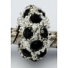 Alloy Rhinestone European Beads CPDL-H998-7-2