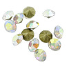 Glass Pointed Back Rhinestone CR3.4mm11Y-1-1