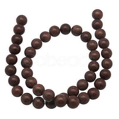 Natural Mashan Jade Beads Strands DJAD-8D-14-2-1