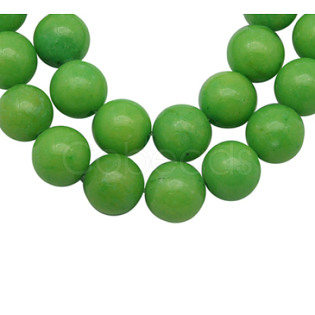 Natural Mashan Jade Beads Strands DJAD-8D-17-2-1