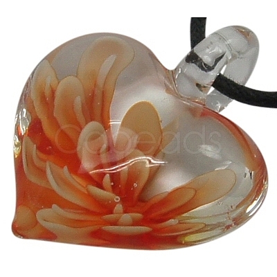 Handmade Lampwork Pendants DP225-1
