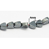 Non-Magnetic Synthetic Hematite Beads Strands G-D015-6-1