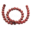 Synthetic Imperial Jasper Beads Strands G-H014-3-2-2