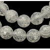 Synthetic Crackle Quartz Beads Strands G-SF6MM-43-1