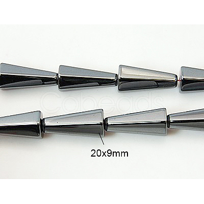 Non-Magnetic Synthetic Hematite Bead Strands G-C014-3-1