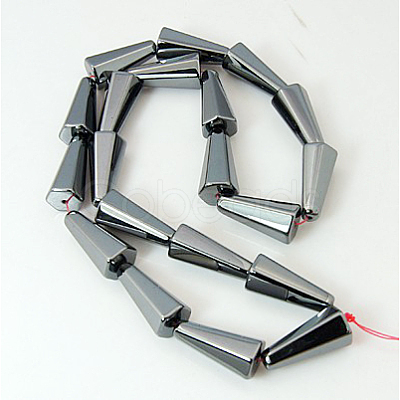 Non-Magnetic Synthetic Hematite Bead Strands G-C014-3-1