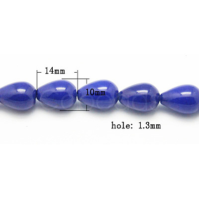 Natural Jade Beads Strands G-G014-6-1