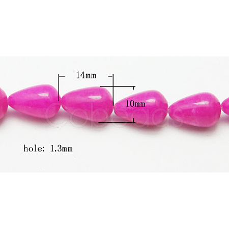 Natural Jade Beads Strands G-G014-4-1