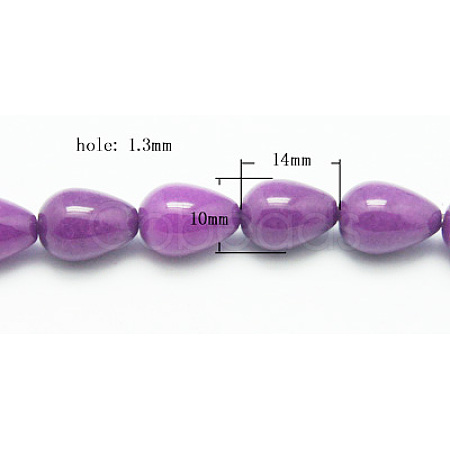Natural Jade Beads Strands G-G014-5-1