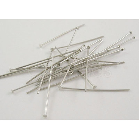 Brass Flat Head Pins HP3.8cmCY-NF-1