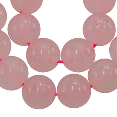 Dyed Natural White Jade Beads Strands JBR7-6mm-1