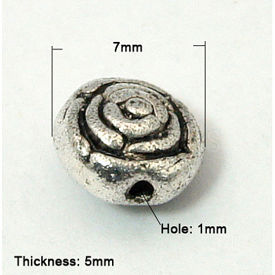 Tibetan Silver Alloy Beads K08GA042-1