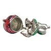Brass Prayer Box Pendants KK-26X15-1-2
