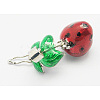 Brass Prayer Box Pendants KK-Q202-1-3