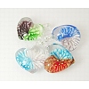 Handmade Inner Flower Lampwork Pendants LAMP-D467-M-1