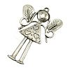 Tibetan Style Large Fairy Alloy Pendants LF1724Y-NF-1