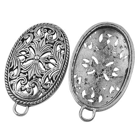 Tibetan Style Alloy Pendants LF10882Y-NF-1