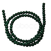 Natural Malachite Gemstone Beads Strands MALA-8D-6-2