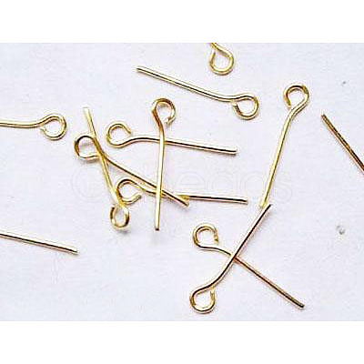 Nickel Free Iron Eye Pin NFEPG16mm-1
