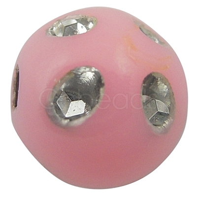 Opaque Acrylic Beads PB21P9481C03-1