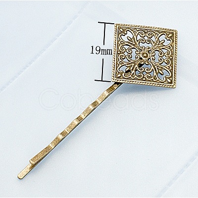 Iron Hair Bobby Pin Findings PHAR-B002-AB-1