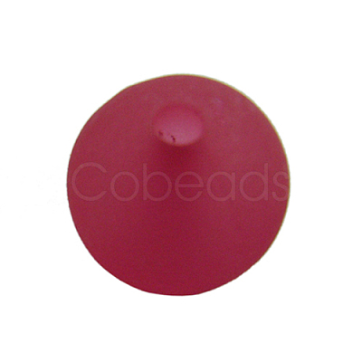 Round Transparent Acrylic Beads PL705-3-1