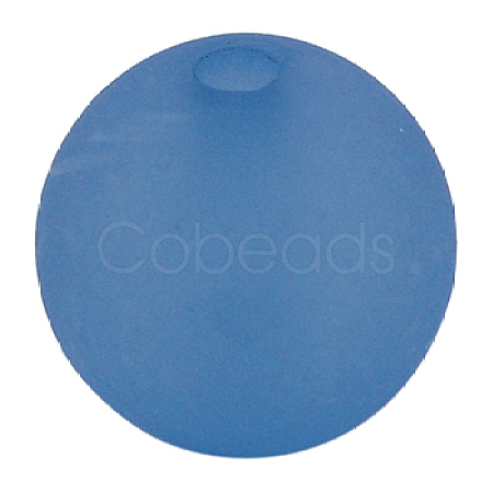 Round Transparent Acrylic Beads PL582-2-1