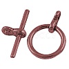 Tibetan Style Toggle Clasps RAB2035Y-NF-1