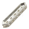 Brass Rhinestone Bridge Spacers RB-35X9-S-1