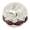 Brass Rhinestone Beads RB-A011-10mm-10S-1