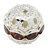 Brass Rhinestone Beads RB-A011-10mm-17S-1
