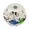 Brass Rhinestone Beads RB-A011-10mm-37S-1