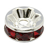 Brass Grade A Rhinestone Spacer Beads RB-A014-Z8mm-22S-1