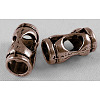 Tibetan Style Hollow Beads RLF0845Y-1