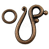 Tibetan Style Hook and Eye Clasps RLF1277Y-NF-1