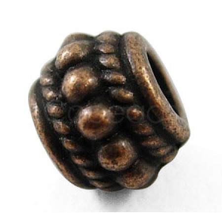 Tibetan Silver Beads RLF0009Y-NF-1