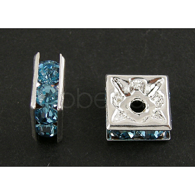 Rhinestone Spacer Beads RSB074NF-13S-1