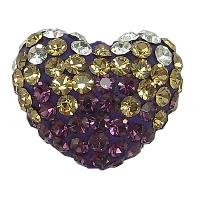 Austrian Crystal Pave Beads SH14X11MM213_204-1