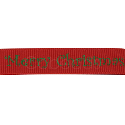 Grosgrain Ribbon Christmas Ribbon SRIB-H017-250-1