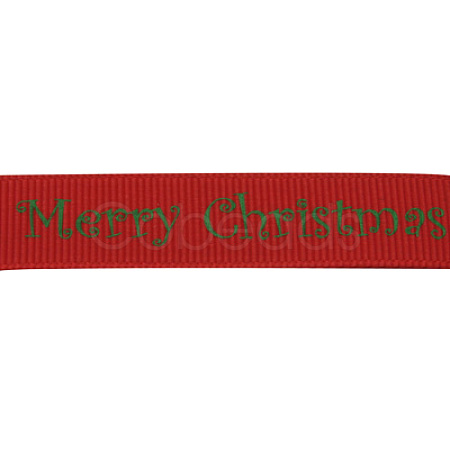 Grosgrain Ribbon Christmas Ribbon SRIB-H017-250-1