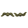 Tibetan Style Alloy Beads TIBEB-6139-AB-LF-1