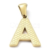 Ion Plating(IP) 316L Surgical Stainless Steel Pendants STAS-Q247-01G-01-1