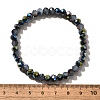 Electroplate Glass Beads Stretch Bracelets BJEW-JB04021-7