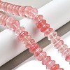 Cherry Quartz Glass Beads Strands G-P559-A12-02-2