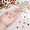 10Pcs Brass Micro Pave Cubic Zirconia Pendants KK-NB0003-94B-3