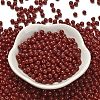 Opaque Colours Glass Seed Beads SEED-C001-02B-13-2