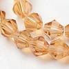 Imitation Austrian Crystal 5301 Bicone Beads GLAA-S026-14-3