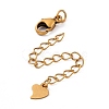 925 Sterling Silver Chain Extenders STER-D036-37AG-2